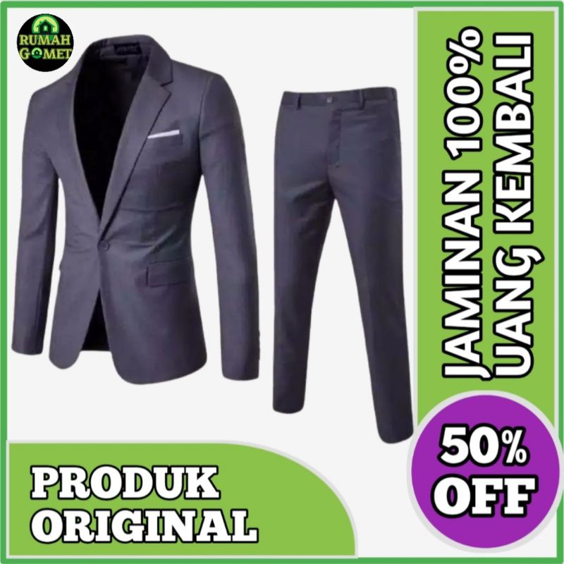 SETELAN JAS PRIA DEWASA / JAS PRIA PREMIUM / JAS NIKAH