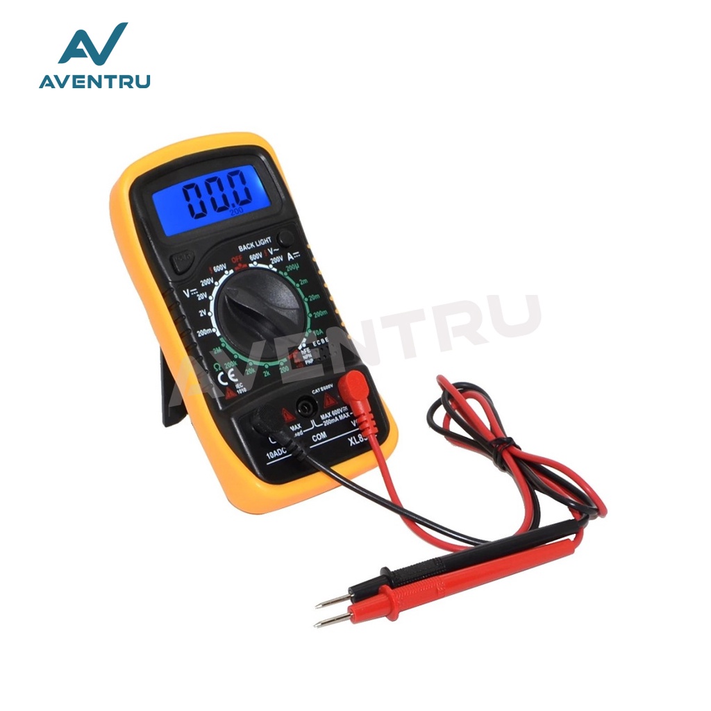 Multimeter XL830L XL830 XL 830 Avometer Multitester Digital Layar Besar Buzzer
