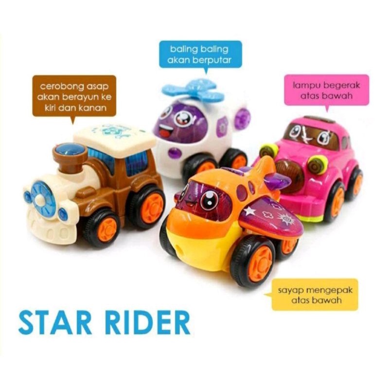 Star Rider Mainan Mobil