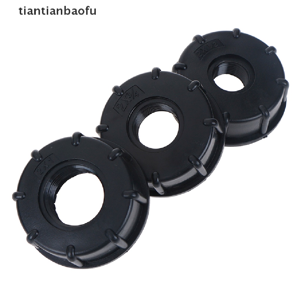 (Tianbaofu) Adapter Konektor Katup Tangki Air IBC 1 / 2 &quot;3 / 4&quot; 1 &quot;