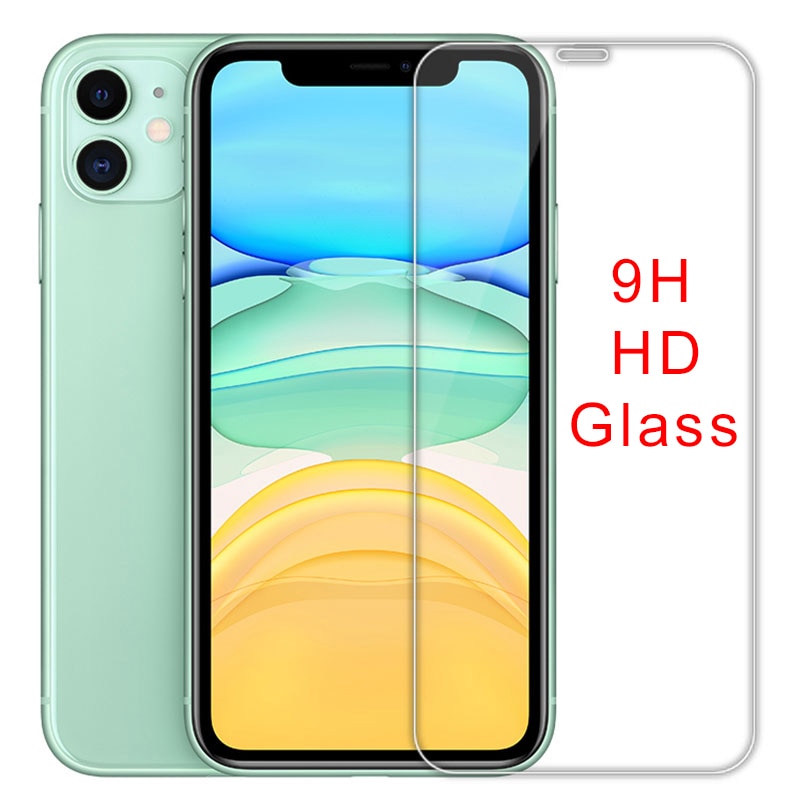 Pelindung Layar Tempered Glass Untuk Iphone Xs Max Xr X 6 6s Plus Se 2020 7 8 Plus 11 12 Pro Max Mini