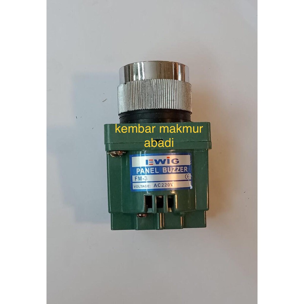 Panel Buzzer/Bell TET FM3 30mm AC 220V