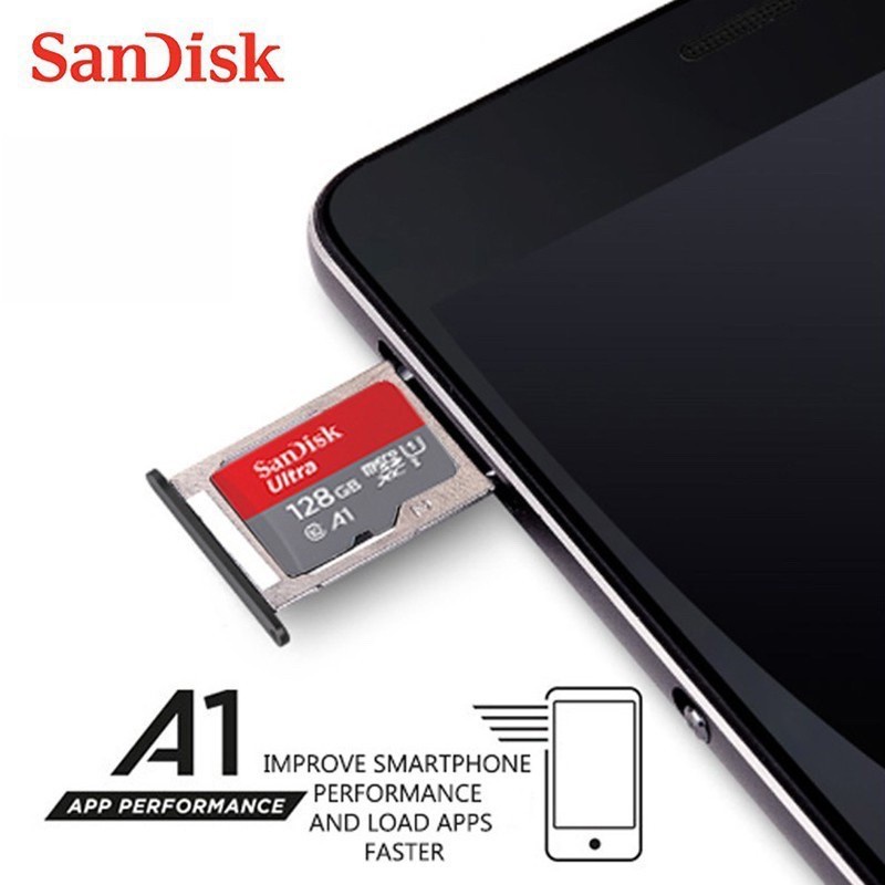 SANDISK Micro SD 128GB / ULTRA / ORIGINAL / GARANSI RESMI