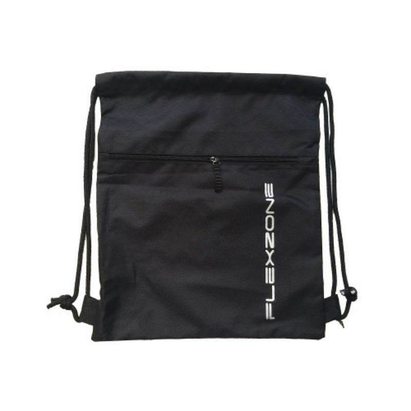 FAB-003HF Gym sack tas serut sport fitness olahraga Flexzone hitam