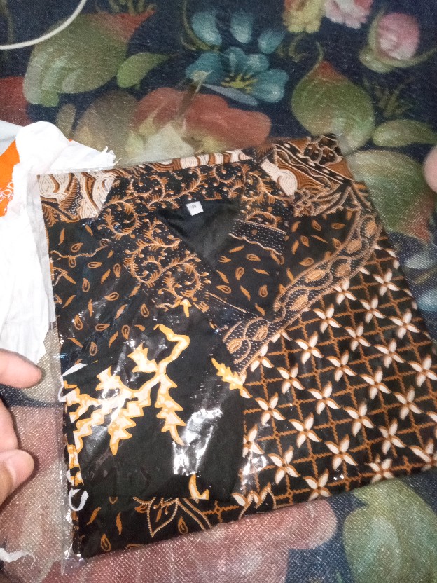 Vijay #2 Kemeja Batik Pria Pendek Full Furing By Rajasakti