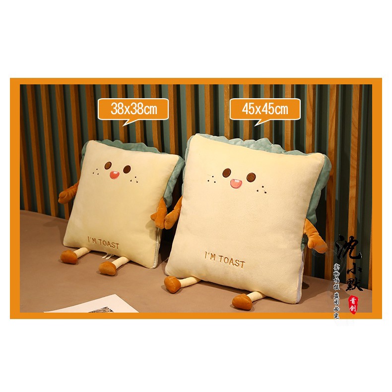 Balmut Bantal Selimut Toast Bahan  Cotton seperti Bed Cover