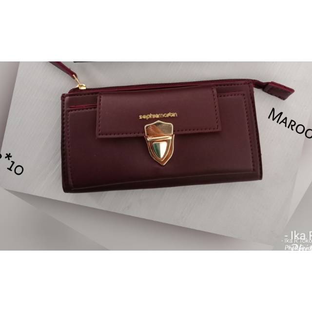 Dompet Ranjani Maroon Sophie Paris