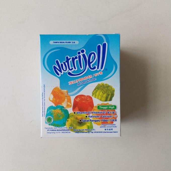 

><><><] Nutrijell Jelly Powder Plain 12 sachet x 15gr