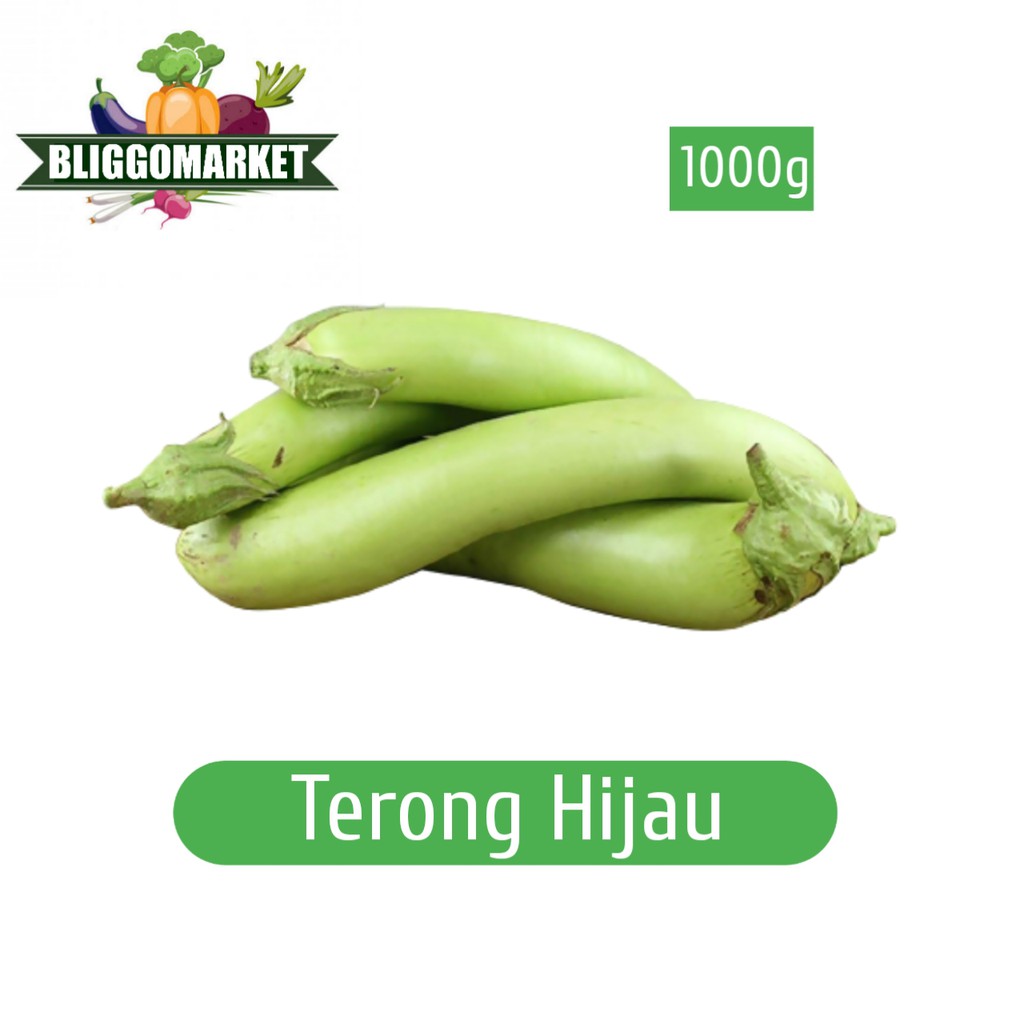 

Terong Hijau / Berat 1000 gram