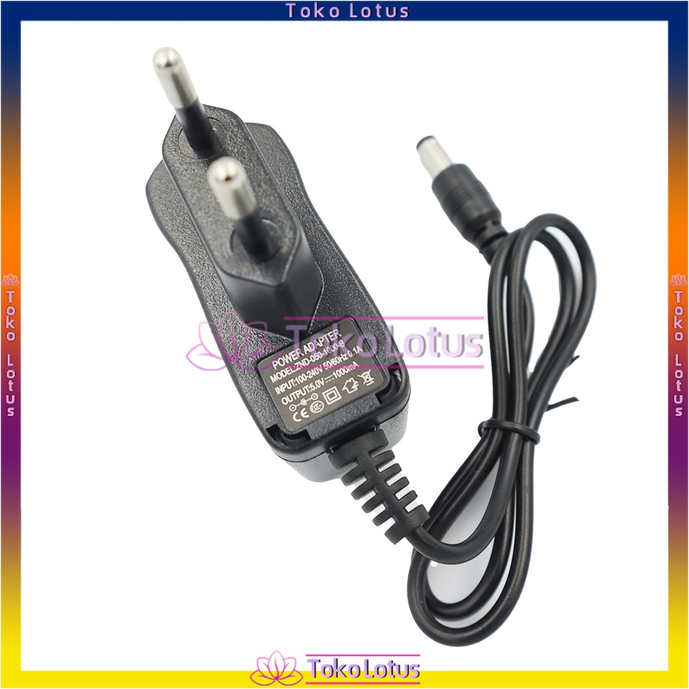 [BISA COD] 5V-1A 5 VOLT - 1 AMPERE Normal   Adaptor untuk power tambahan USB HUB