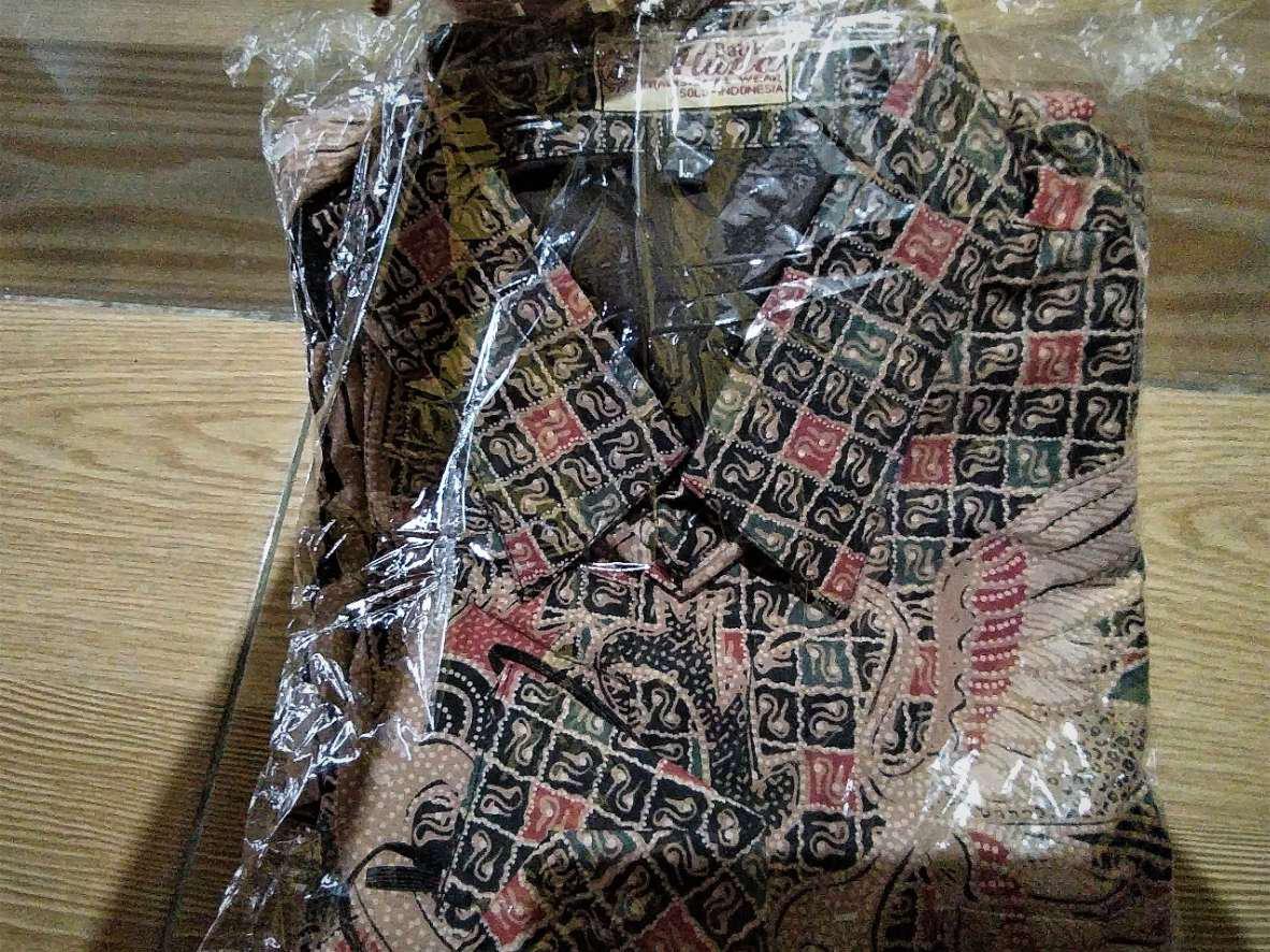 Baju Batik Pria Kemeja Lengan Panjang Modern Prabuseno Premium Full Furing Batik Aluna Solo Pcw 016