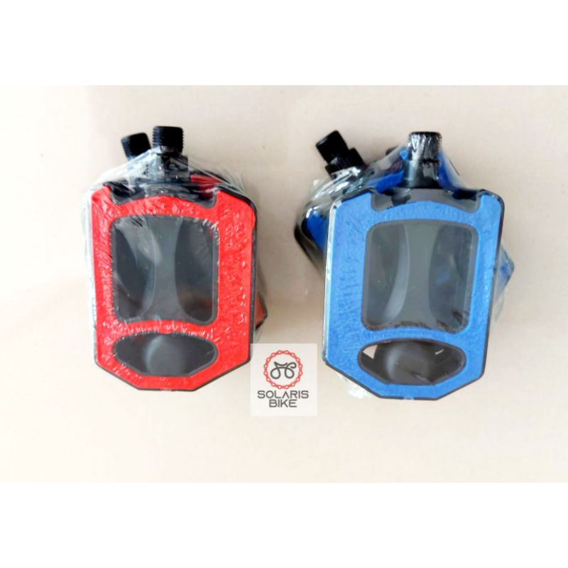 Pedal Sepeda Warna untuk Mini MTB ukuran 12*7*2,5cm