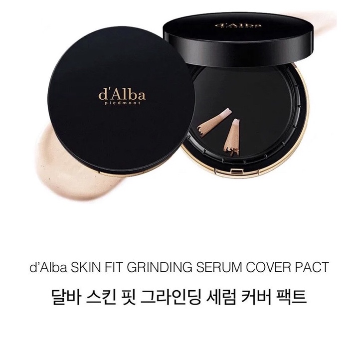 D’Alba Skin Fit Grinding Serum Cover Pact / D'Alba Cushion