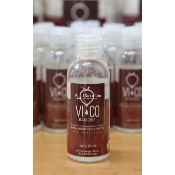 

ORIGINAL!!! Minyak Kelapa Murni Virgin Coconut Oil VCO Vico Bagoes 50ml Asli Original