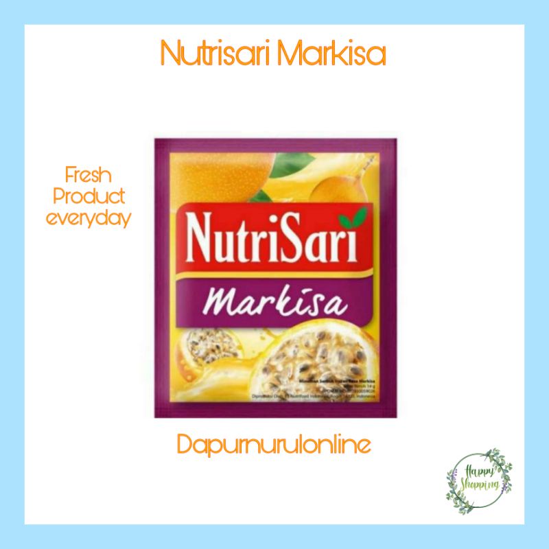 

Nutrisari Markisa 1 renceng