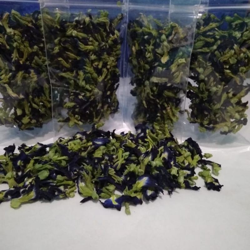 

bunga Telang kemasan 10 grm