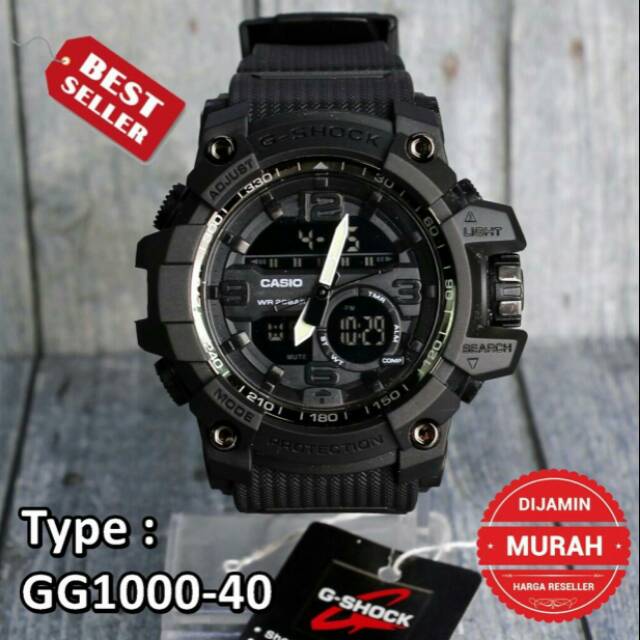 Murah Jam Tangan Pria CASIO G-SHOCK GG-1000 GG 1000 ANTI AIR FREE BATERAI CADANGAN