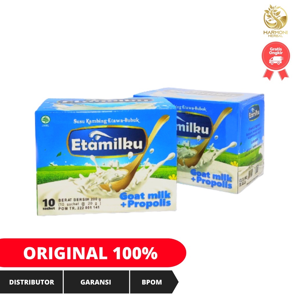 

Susu Kambing Etawa ETAMILKU Goat Milk Plus Propolis