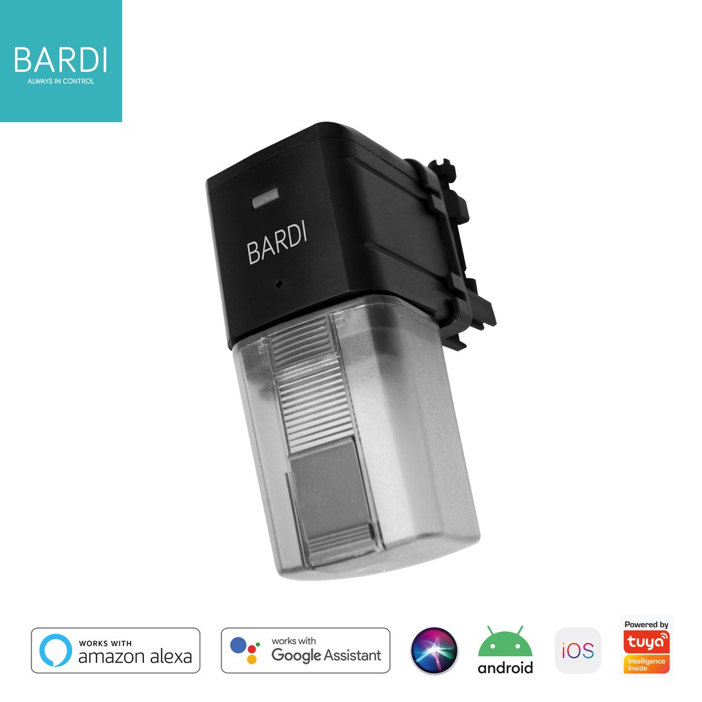 BARDI Wi-Fi Smart Fish Feeder - Black IoT Home Automation