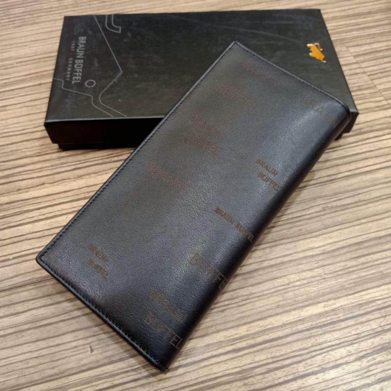 Dompet Braun Buffel Panjang Leather Dompet Kulit Asli Import