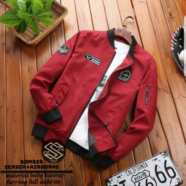 Jaket bomber sensor airborne