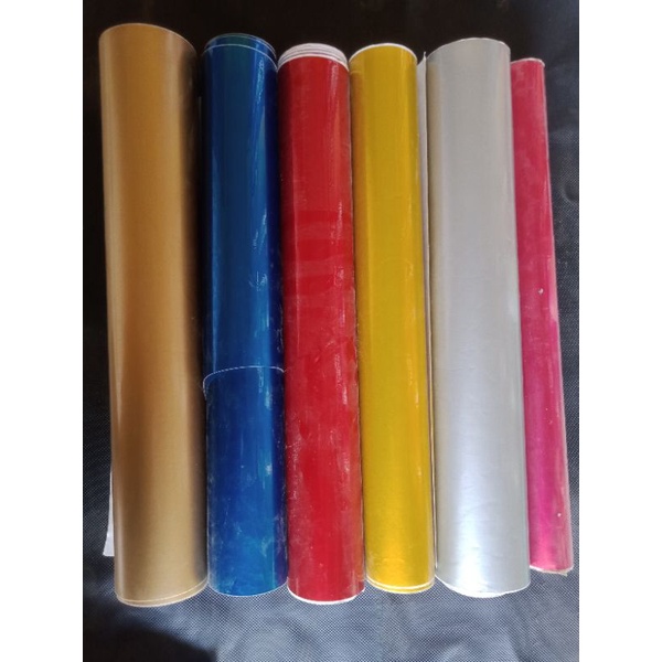 

stiker secotlet metalik glosy