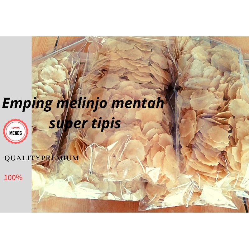 

EMPING MELINJO SUPER ORIGINAL 1KG ASLI MENES PANDEGLANG