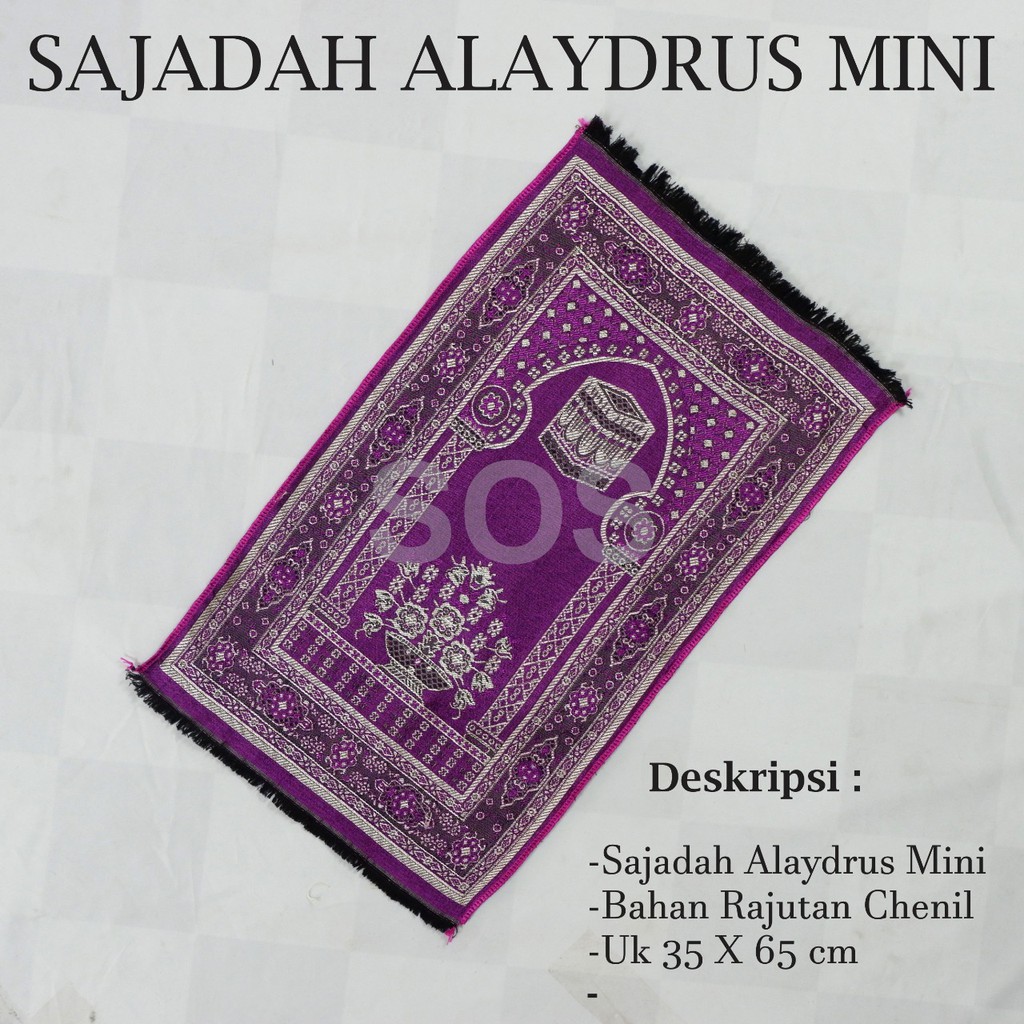 grosir sajadah mini alaydrus chenil