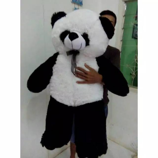 Panda hitam putih jumbo 1 meter