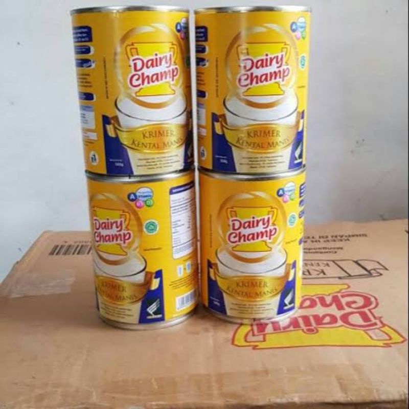 

Susu Dairy Champ kemasan kaleng 480 gr