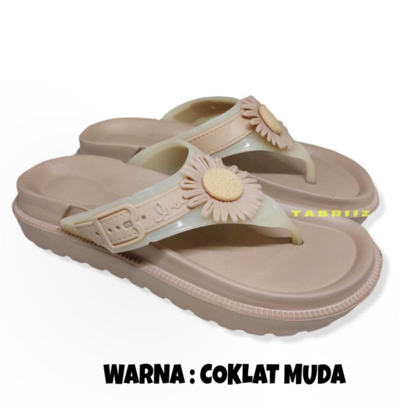 BARU Sandal Wanita NEW ERA Sandal karet ringan Wanita Sandal Cewek Original - Bahan Tebal Berkualitas Awet Trendi