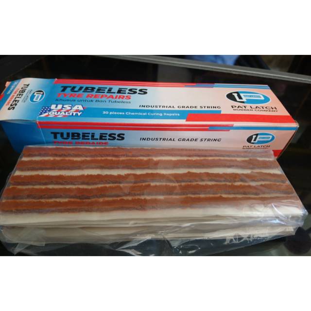 Refill Isi Ulang Karet Ban Tubles Tambal Ban Tubles Lem Cacing Karet Tubeless