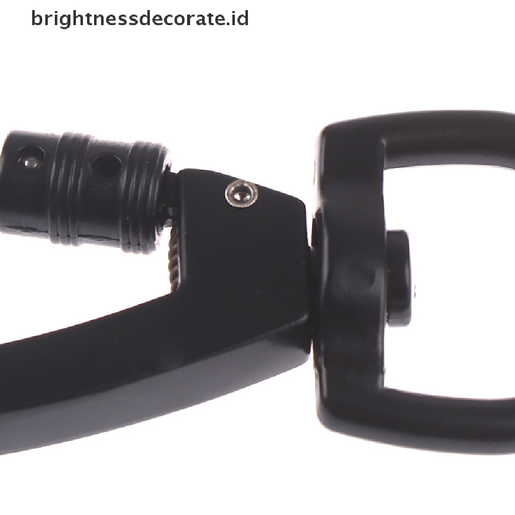 1 Pc Carabiner Kunci Otomatis Tipe D Dengan Cincin Putar Untuk Luar Ruangan