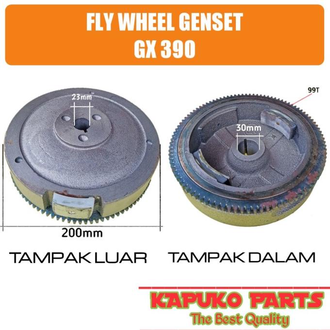 FLYWHEEL MAGNET BERIKUT GIGI GX 390/GX 420/GX 460 GENSET/5000W-7000W terlaris