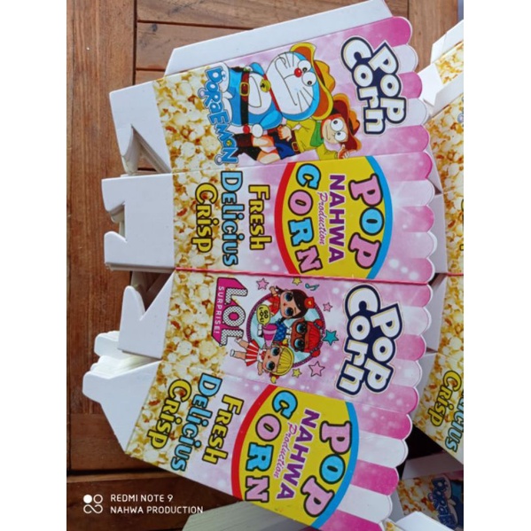 

kertas pop corn / kemasan pop corn