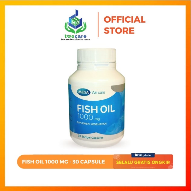 Mega We Care Fish Oil 30 capsule - 1 Botol