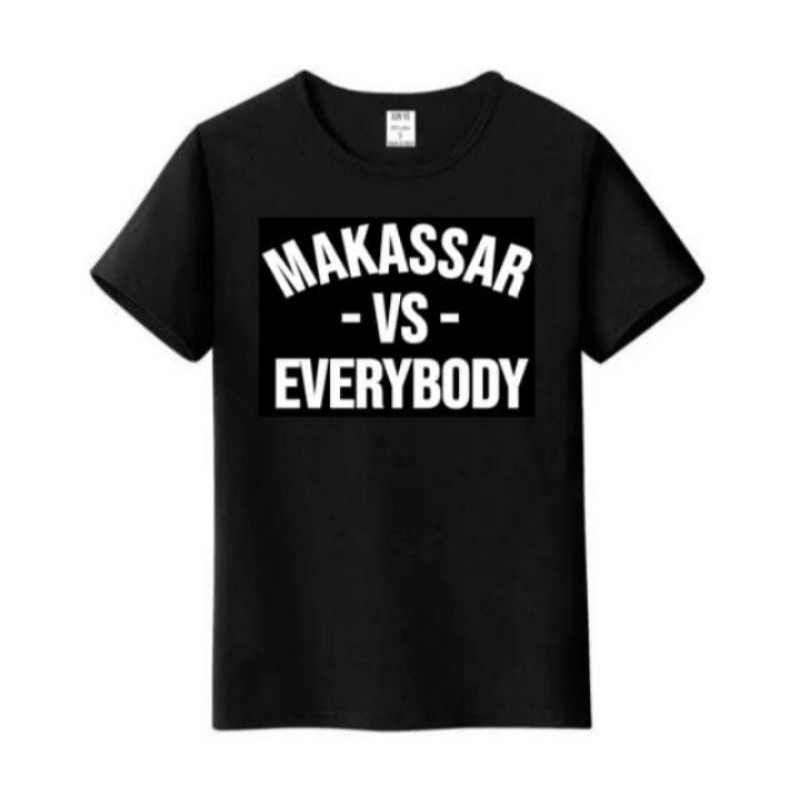 KAOS MAKASSAR VS EVERYBODY PRIA/WANITA