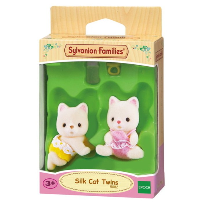 SYLVANIAN FAMILIES SILK CAT TWINS
