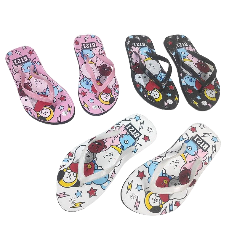 JB Sandal Anak Motif Bts21 Murah