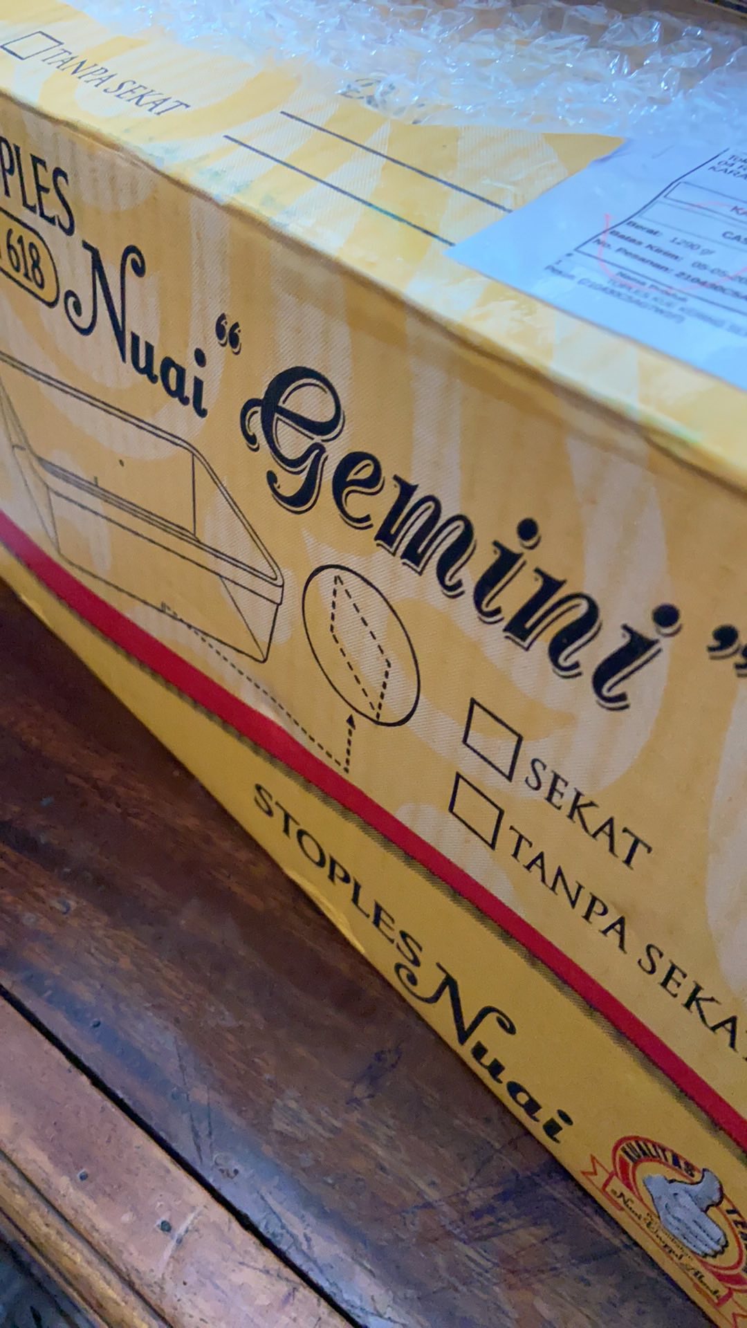 Toples Kue Kering Sekat 2 Nuai Sn 618