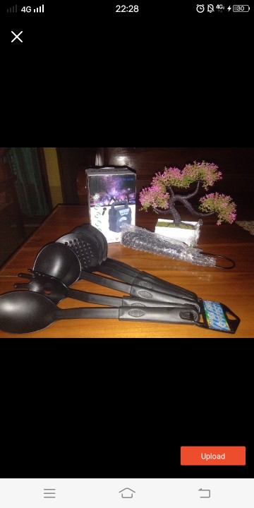 Spatula Set 6 In 1 - Peralatan Tumis Masak Centong - Kitchen Tool