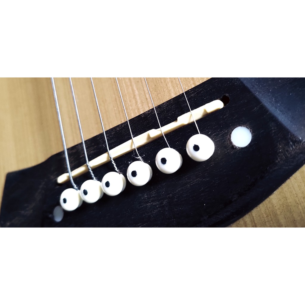 Nut Saddle Bridge Gitar Akustik Untuk 6 Senar