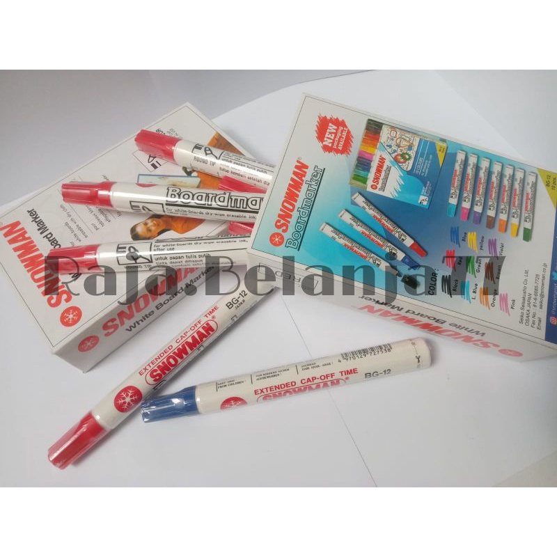 

Spidol papan tulis SNOWMAN / boardmarker / spidol dapat di hapus