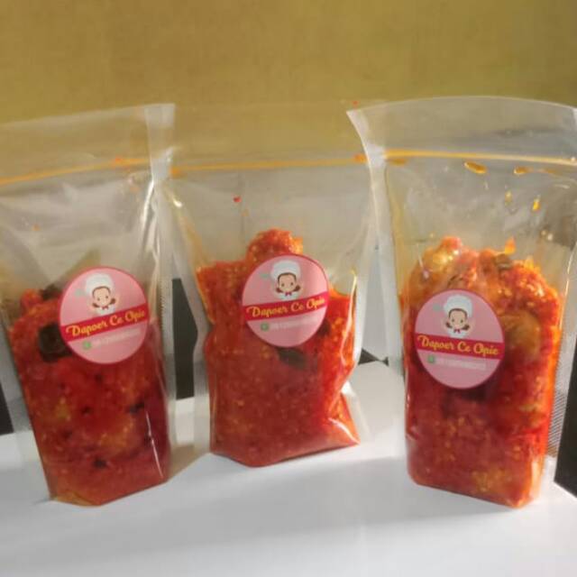 

Bakso sapi balado pedas manis 300gram home made