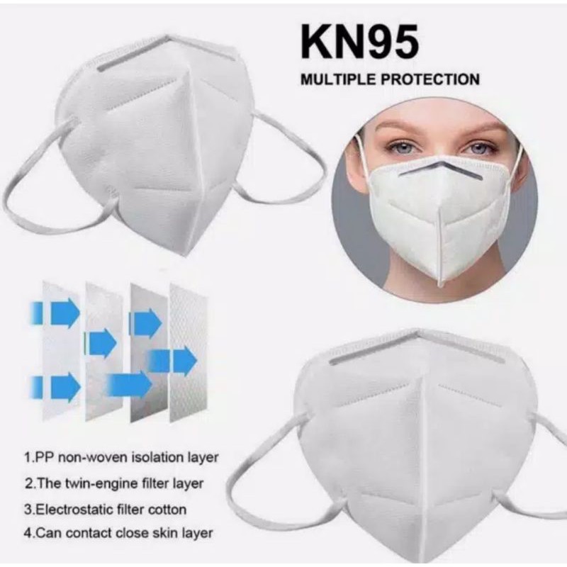 Masker KN95 Respirator Standar WHO Masker KN95 Protective Mask