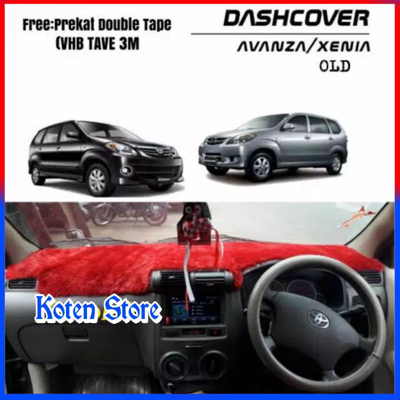 Alas Bulu Dashboard Mobil Avanza/Xenia Old 2004-2011 Free Perekat