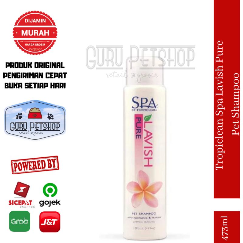 SPA Lavish Pure Shampoo 473ml (Hypoallergenic &amp; Tearless)