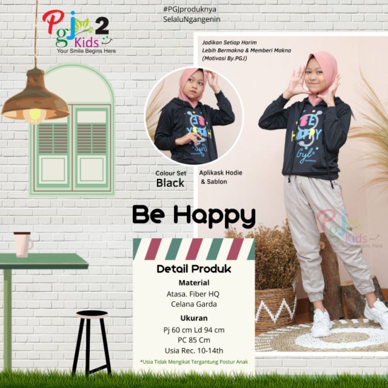 Be happy by Pgj 2 kids
