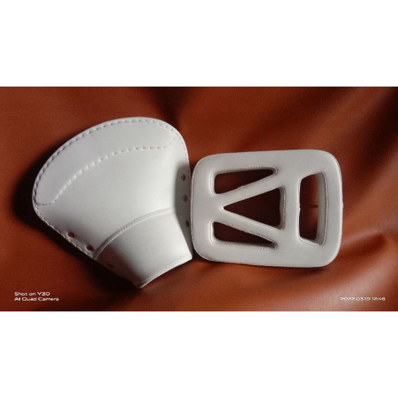 caver jok Vespa pisah vbb depan-belakang