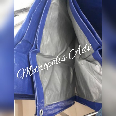 

Terpal Plastik A2 Termurah Biru Silver